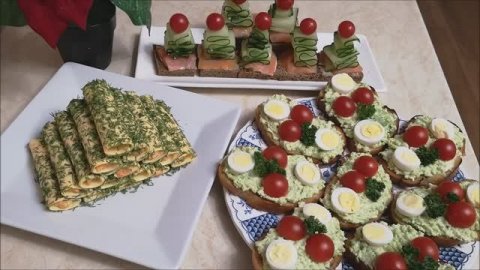 Три ВКУСНЫЕ Закуски на НОВЫЙ ГОД. Закуски на Праздничный стол.Закуски на праздник
