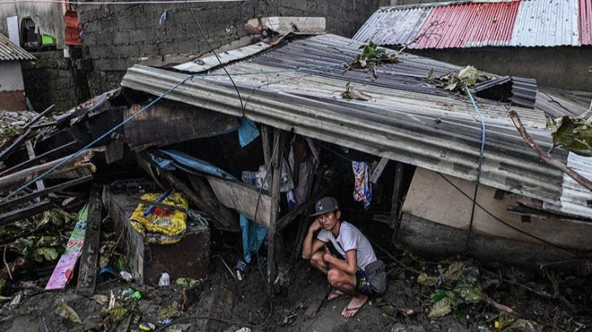 В результате урагана «Вербена» на Филиппинах пострадало почти 47 тыс. человек