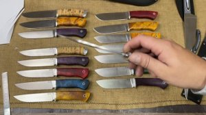 Большая распродажа ножей из стали К340, vg10