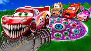 Машинки летают и прыгают! Развивающие мультики Машины помощники. Мультфильмы про машинки