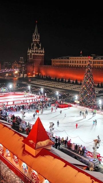 Тот самый КАТОК на Красной площади Москва смотреть онлайн