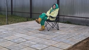 Укладываю плитку на песок 09.11.2025