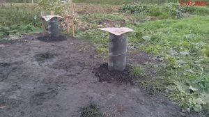 Хозблок 4х6. Фундамент для террасы. Каркасный дом своими руками.