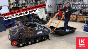 Обзор Мотобуксировщика Бурлак Пионер