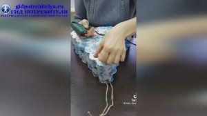 Адвент-календарь из втулок Новогодняя елочка