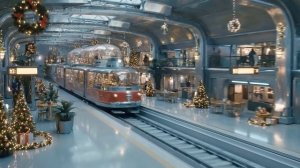 Погружение в Атомную Эру на Снежном Курорте 🚀❄️🎄