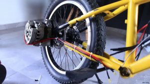 Переделка электровелосипеда с помощью автомобильного генератора мощностью 10 000 Вт