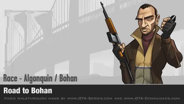 GTA 4 - Race - Road to Bohan