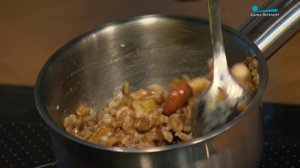 Полезный завтрак. Каша из полбы с ягодами и мёдом