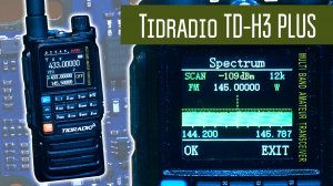 Tidradio TD-H3 Plus. Bluetooth гарнитура программирование со смартфона и другие интересные функции.