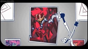 Вокси и Аластор (Вокси в истерике)