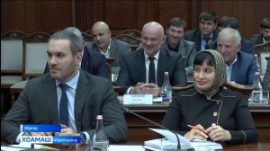 Калиматов Махьмуд-1аьлас кулгал деш кхетаче д1аяхьар Правительстве