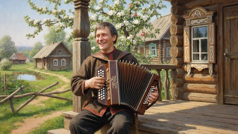 День гармониста. Такое утро