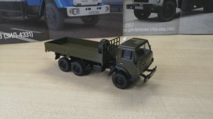 Обзор модели Камаз-43105 , масштаб 1:43, "Элекон".
