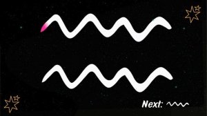 Tracing with fingers warm up