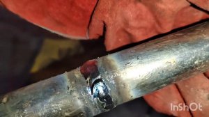 сварка нержавейки,труба 32