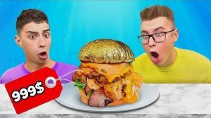 ВЛАД А4 - ПРОБУЕМ САМУЮ ДОРОГУЮ ЕДУ В МИРЕ ЧЕЛЛЕНДЖ ! А4