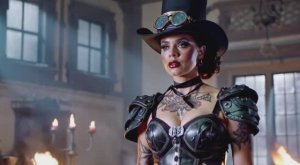 Мир стимпанка.