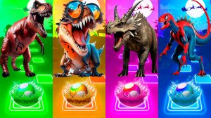 Coffin Dance Динозавры 237 уровень - Мультики про Динозавров | МУЛЬТФИЛЬМЫ ДИНОЗАВРЫ в Tiles Hop