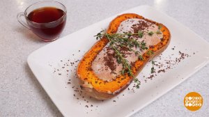 Готовим шарлотку в тыкве. Доброе утро. Фрагмент выпуска от 25.11.2025