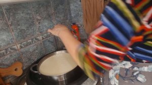 Пытаюсь приготовить сыр Маасдам