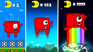 🔶🔴🟩 Приключение фигурок! Кубик стал прыгать очень высоко!