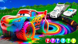 Машинки летают и прыгают! Развивающие мультики Машины помощники. Мультфильмы про машинки