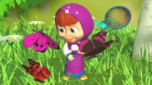 МАША И МЕДВЕДЬ. РАСКРАСКА С МАШЕЙ.