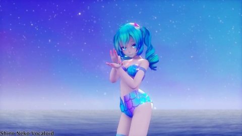 Hurshel - I Don't Want To (Miku Hatsune Dance) 4K