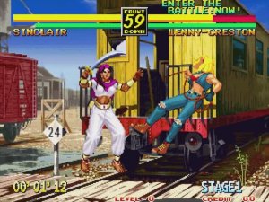 TAS, (Arcade) Art of Fighting 3： The Path of the Warrior - in 02m 48.977s by KusogeMan