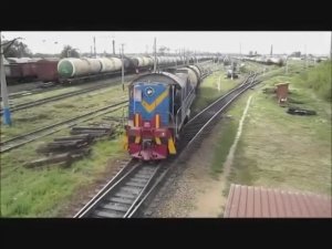 Уход вагонов и столкновение на станции кинель 2013 08 20