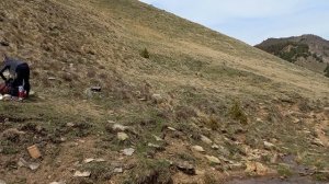 Привал у ручья. Дагестан.