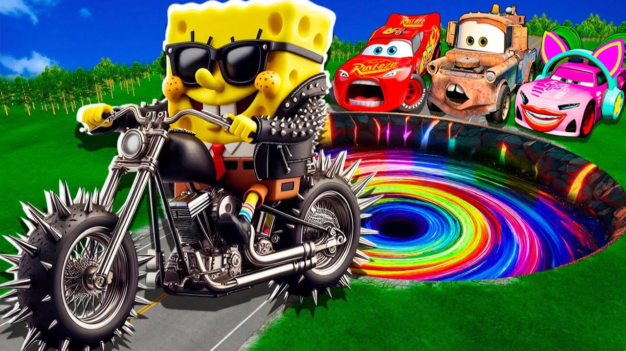 Машинки летают и прыгают! Развивающие мультики Машины помощники. Мультфильмы про машинки