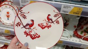 Какую посуду можно купить в магазине О'кей для сервировки новогоднего стола