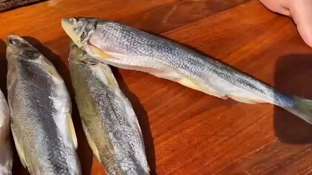 Корюшка вяленая с икрой