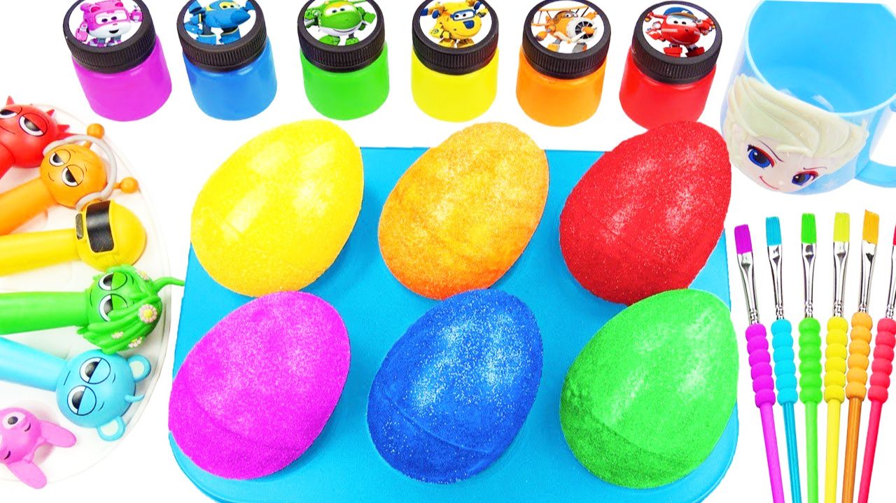 Мультики для детей. Яркие Спрунки, кисточки и яички. Смотреть онлайн яркие мультики для малышей.