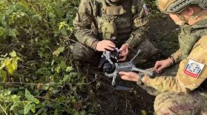 Российские военнослужащие сбросили листовки на позиции ВСУ с призывом сдаться в плен