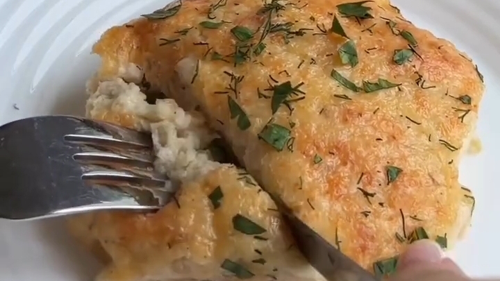 КОТЛЕТЫ под "Шапочкой"...🍗🍛😋    Рецепт ⤵️