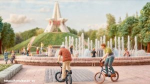 Вязаный город