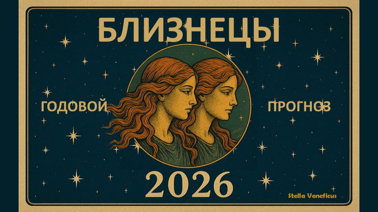 БЛИЗНЕЦЫ - ОБЩИЙ АСТРОЛОГИЧЕСКИЙ ПРОГНОЗ НА 2026 г.