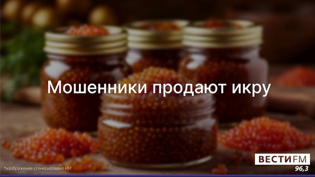 Мошенники продают икру