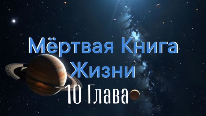 «Мёртвая Книга Жизни» 10 Глава