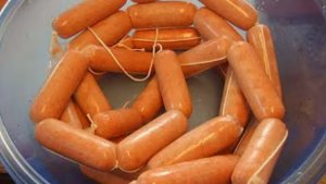 Сардельки. Маринкины творинки. Всем МИРА и Добра!