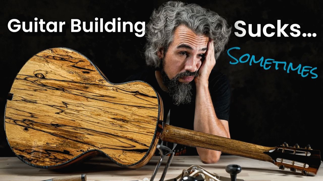Я попытался сделать акустическую гитару за $30,000 из редчайшей древесины... Это чуть не убило меня