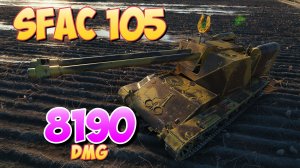 SFAC 105 - 4 Фрагов 8.1K Урона • Разрывающий! • Мир Танков