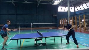 3. Наст теннис Подрезка