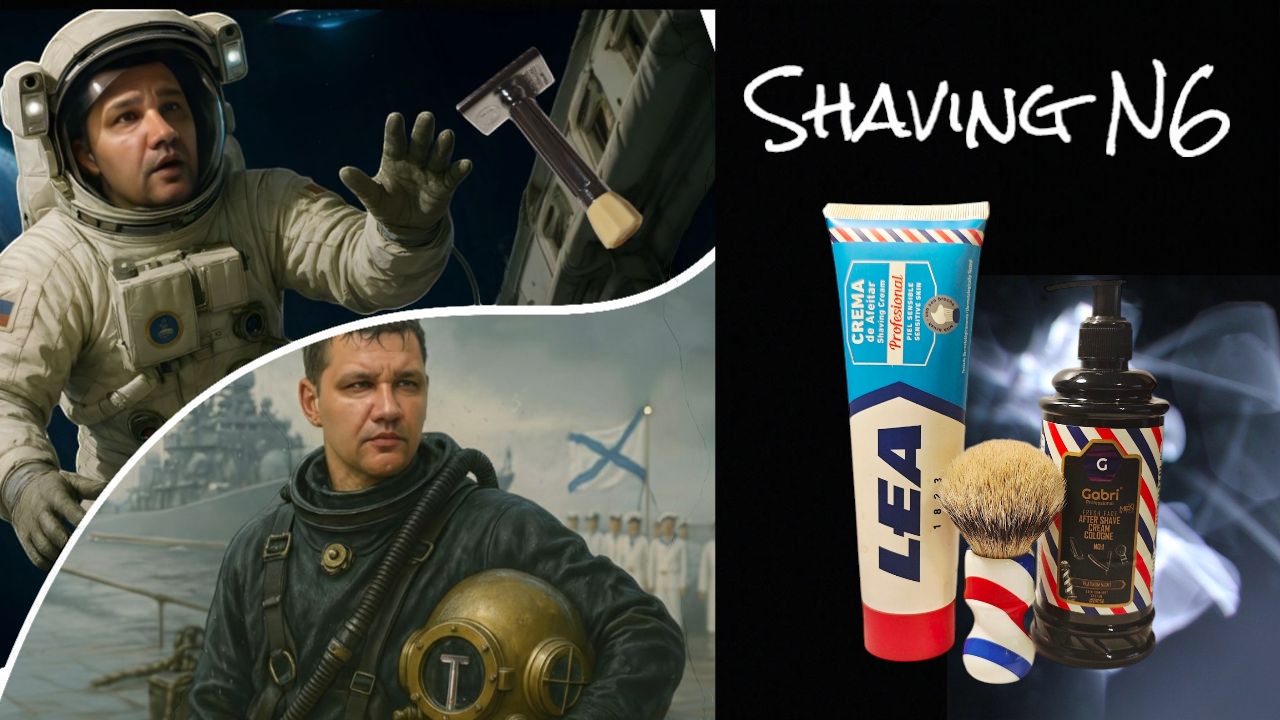 Бритье N6: Mercur Progress & Rocnel Sailor. Морячок и Прогресс.