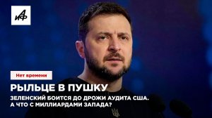 Рыльце в пушку. Зеленский боится до дрожи аудита США. А что с миллиардами Запада?