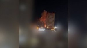 Оперштаб: Обломки БПЛА попали в 5-этажку в Новороссийске, возник пожар