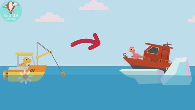 Приключения Динозавра 🦖  | Играем в динозавра, мультик для малышей смотреть онлайн